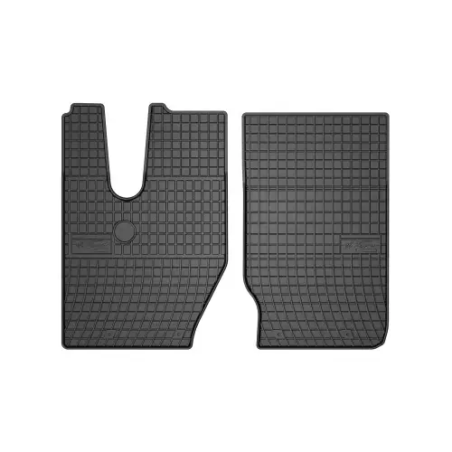 Retur gratuit Set covoare interior din cauciuc El Toro pentru Iveco X-Way 2020+, negru (2 buc)