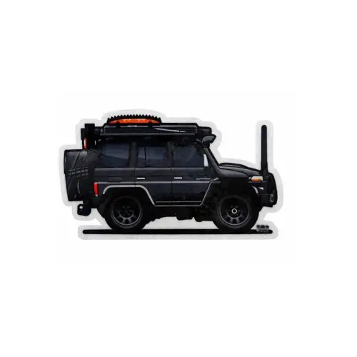 Abțibild auto 4x4 pentru exterior, rezistent la apă și UV, 13 x 8 cm (XL-20) Preferatul clienților