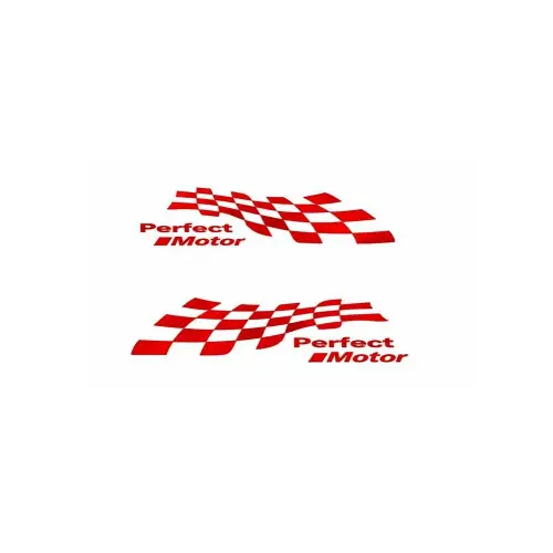 Abțibild auto Perfect Motor pentru exterior, rezistent UV și apă, 40x12 cm Chilipir