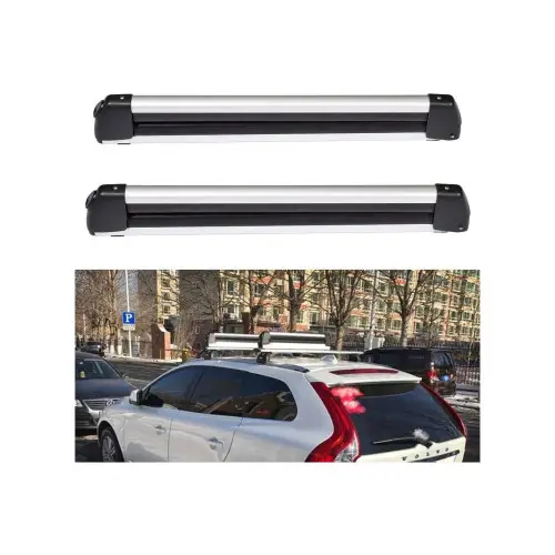 Livrare expres Set suport schiuri si snowboard auto 560 mm, cu inchidere cu cheie (5670-56)