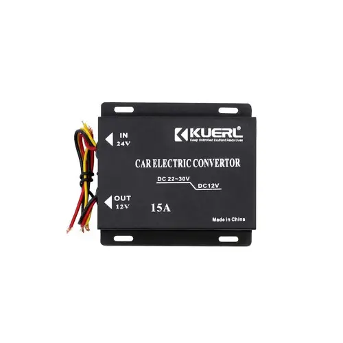 Calitate înaltă Convertor tensiune auto 24V la 12V 15A 180W, reductor pentru camion si TIR