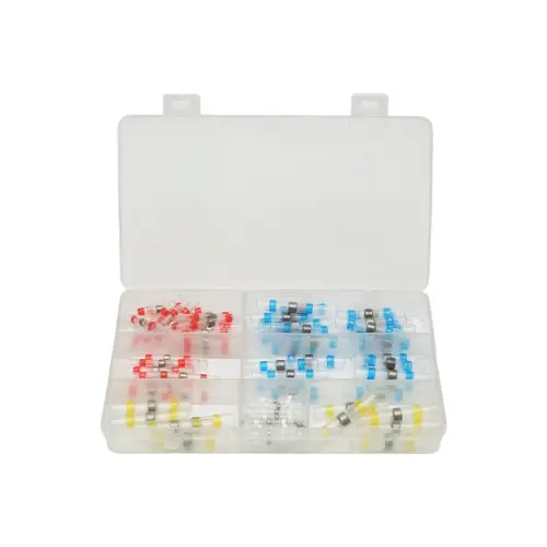 Ultima șansă Trusă conectori termocontractabili cu cositor 0,25–6 mm², set 100 bucăți