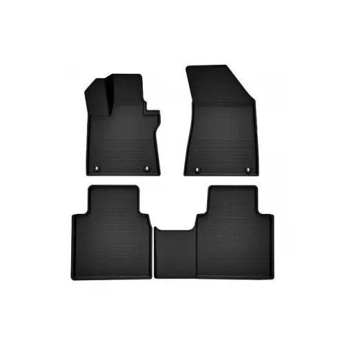 Set covorașe cauciuc tip tăviță pentru MG HS II (2024+) – 4 buc, negru Livrare gratuită