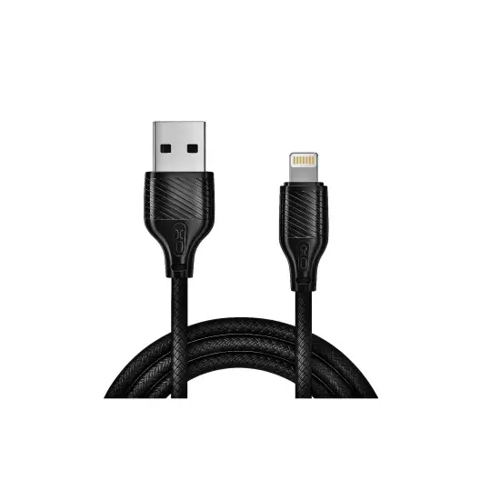 Cel mai bun preț Cablu USB–Lightning 6A Quick Charge pentru iPhone, 1 m, rezistent (XO-NB291-IP)