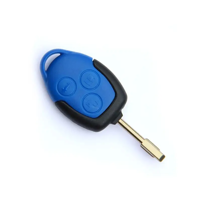 Cheie auto cu cip pentru Ford Transit, albastră, completă, 3 butoane Retur gratuit