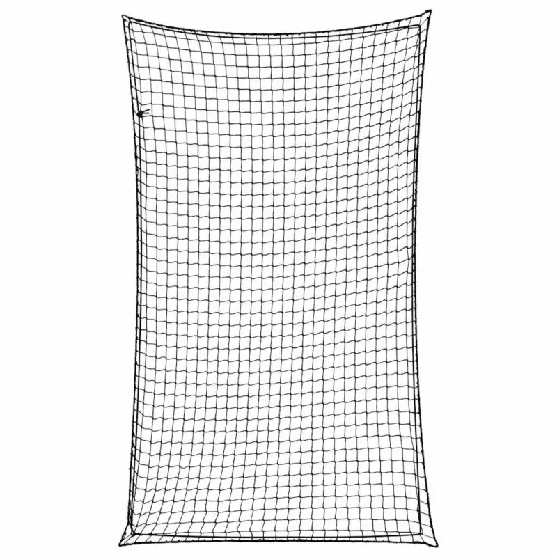Ieftin Plasă de remorcă cu funie elastică, negru, 2,1x1,25 m, PP GartenMobel Dekor