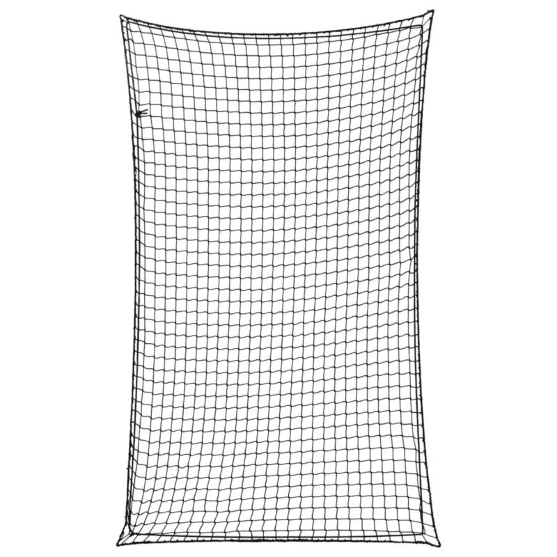 Plasă de remorcă cu funie elastică, negru, 2,5x1,5 m, PP GartenMobel Dekor Reducere extra