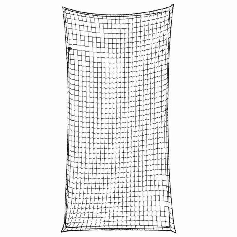 Retur ușor Plasă de remorcă cu funie elastică, negru, 6x3 m, PP GartenMobel Dekor