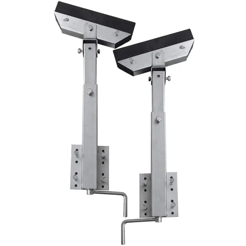 Set de 2 suporturi cu bară solidă pentru remorcă barcă 63 - 88 cm GartenMobel Dekor Ofertă limitată
