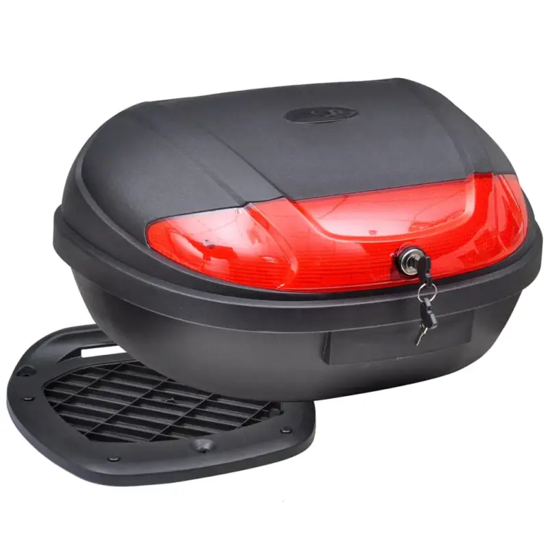 Ieftin Cutie portbagaj moto 72 l pentru 2 căști GartenMobel Dekor